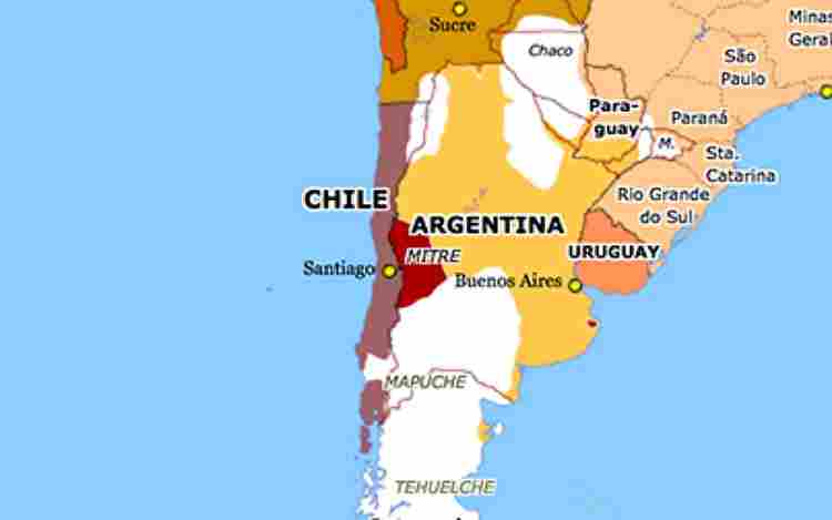 Argentina map