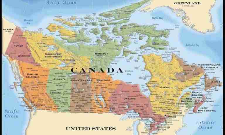 Canada map