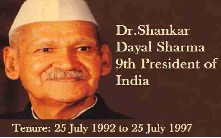 Dr. Shankar Dayal Sharma