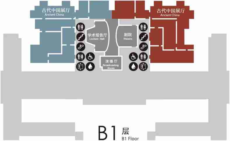 Floor Plan of National Museum of China
