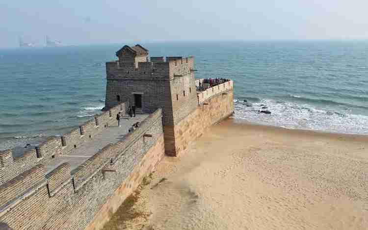 Laolongtou the Great Wall meets the sea