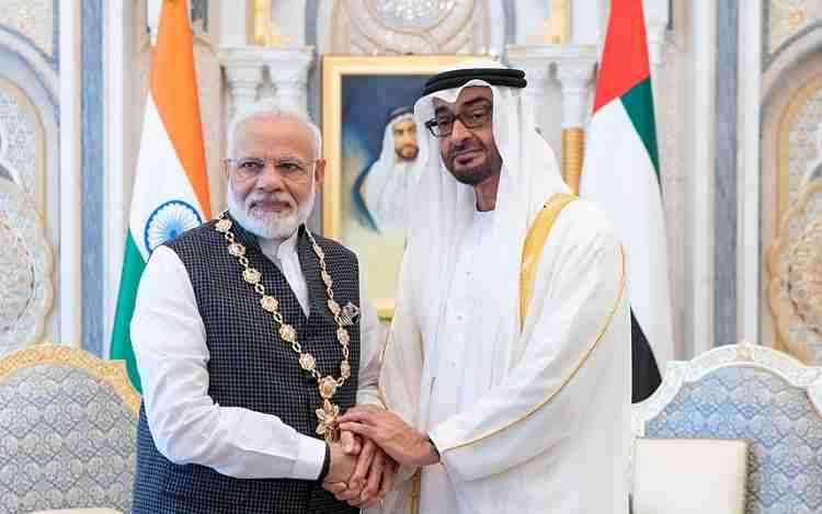 Order of Zayed Award Received by Narendra Modi