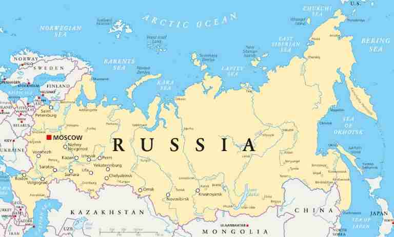 Russia map
