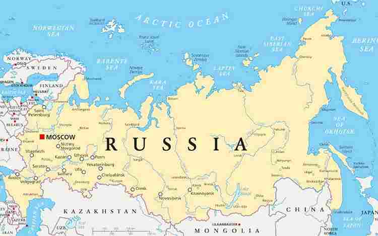 Russia map