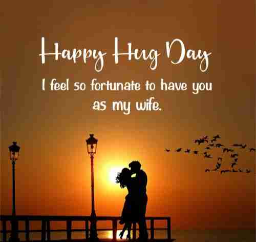 happy hug day Wishes