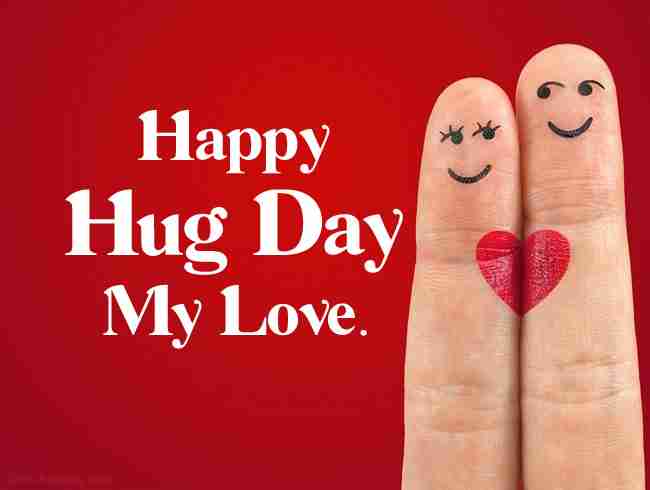 happy hug day Wishes