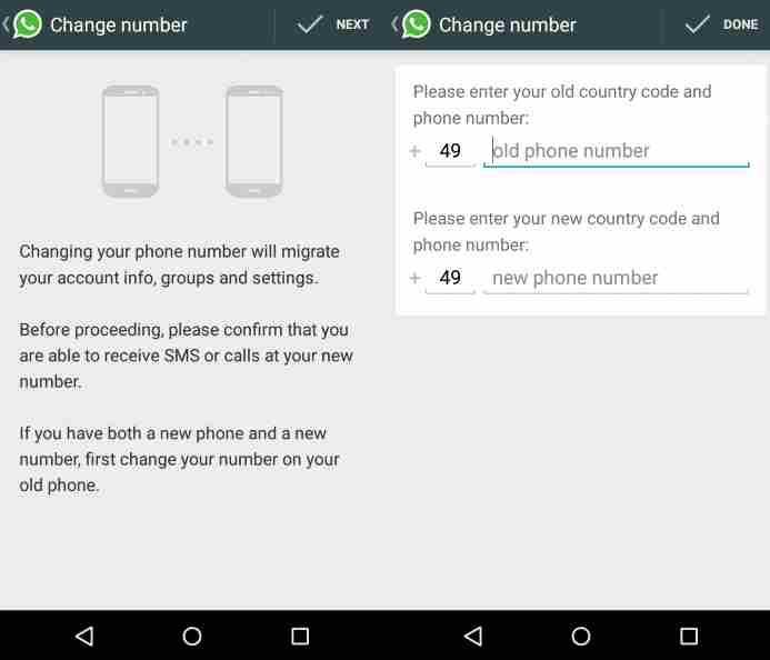 how to hide number on whatsapp