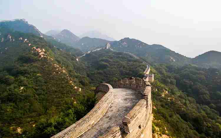the Great Wall of China